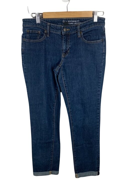 GAP Denim - Gap boyfriend cuffed capris fit Womens Jeans size 2